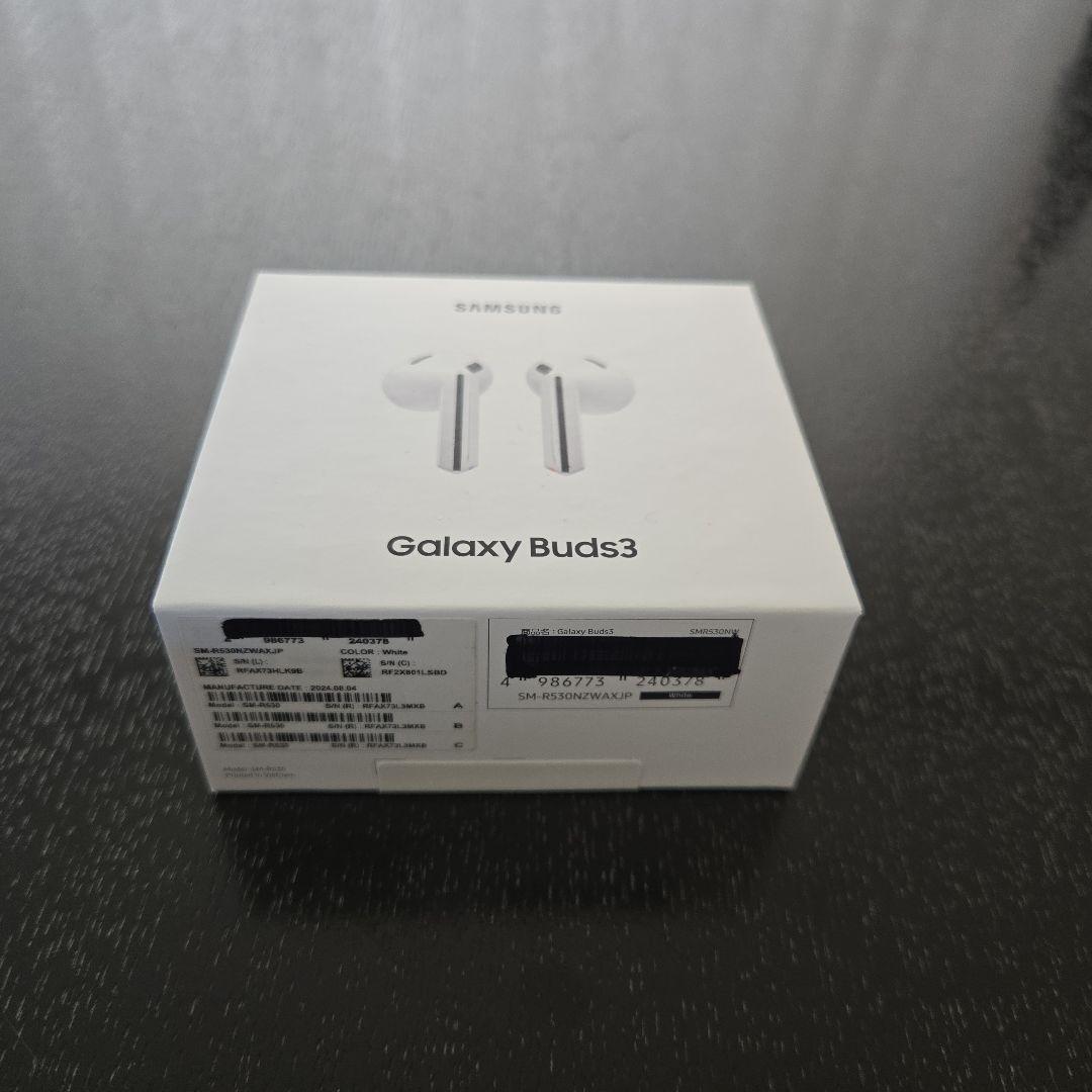Samsung Galaxy Buds3 ホワイト