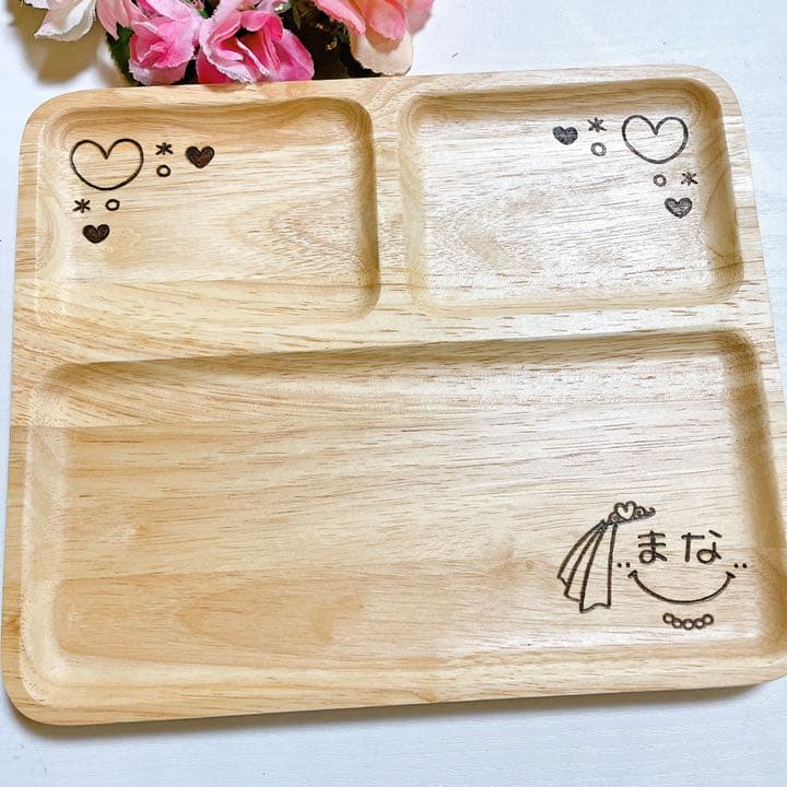 確認♡ˊᵕˋ四角仕切り(大)♡スプーンフォーク♡お箸♡オーダー受け付け