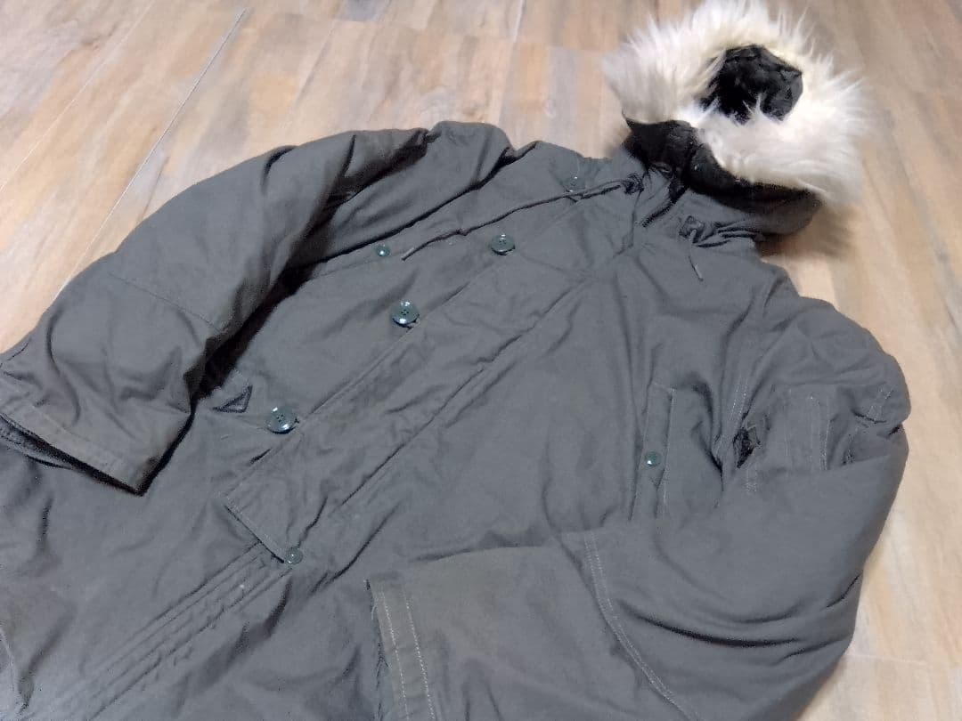 90s 美品 希少　アメリカ空軍 N3B エクストリームパーカー 表記XL