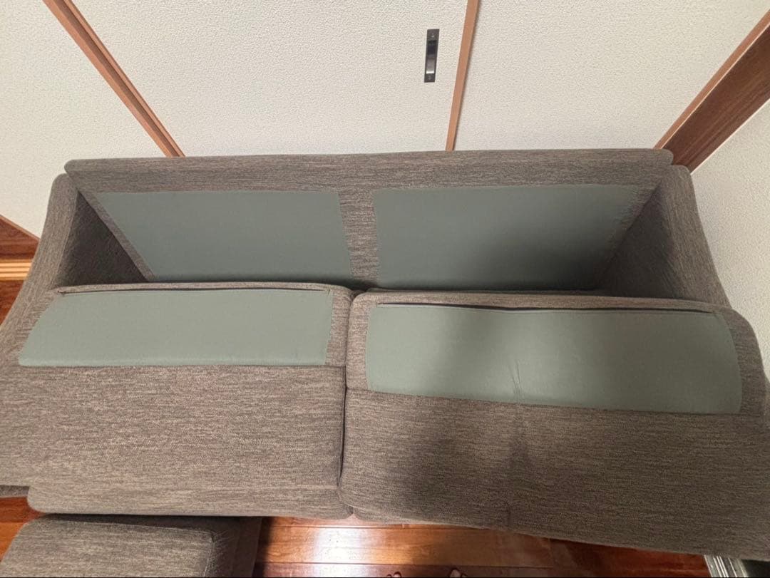 【沖縄本島の方限定】ニトリ カウチソファ オットマン付き