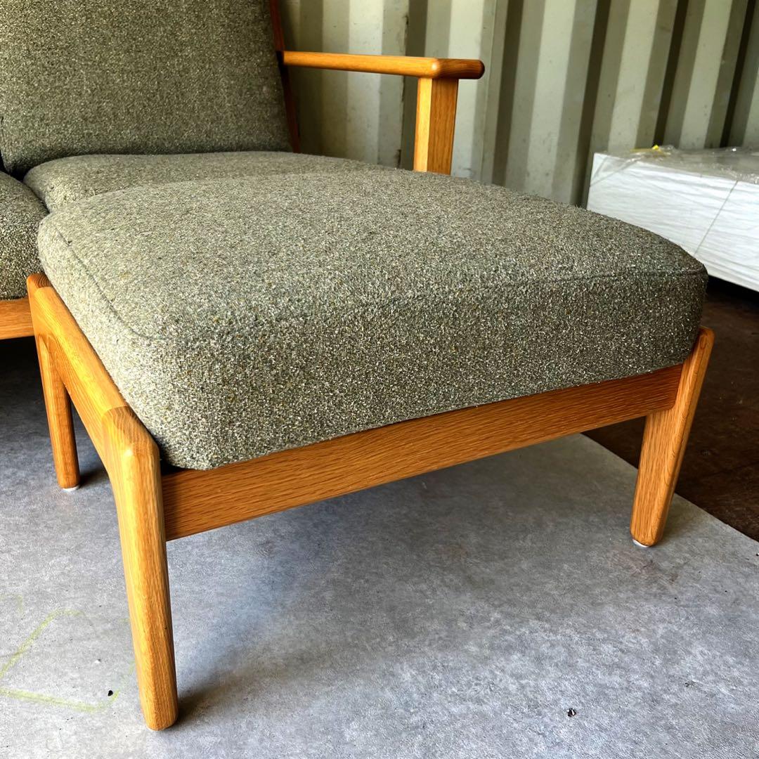 取付無料！ウニコ ヴィスカ 北欧風カバーリング3人掛けソファ・オットマン✨