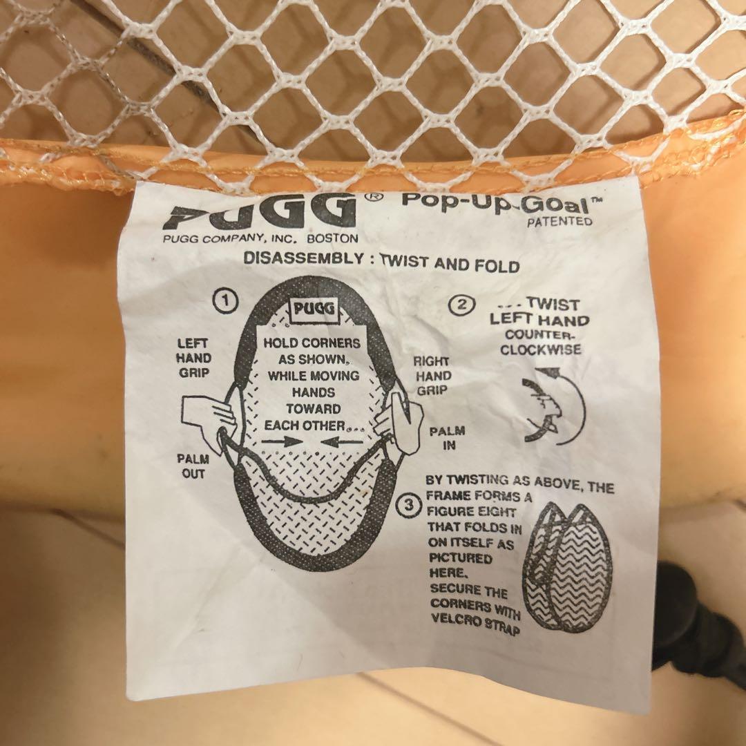 PUGG 6FOOTER ポップアップ サッカーゴール 折りたたみ式