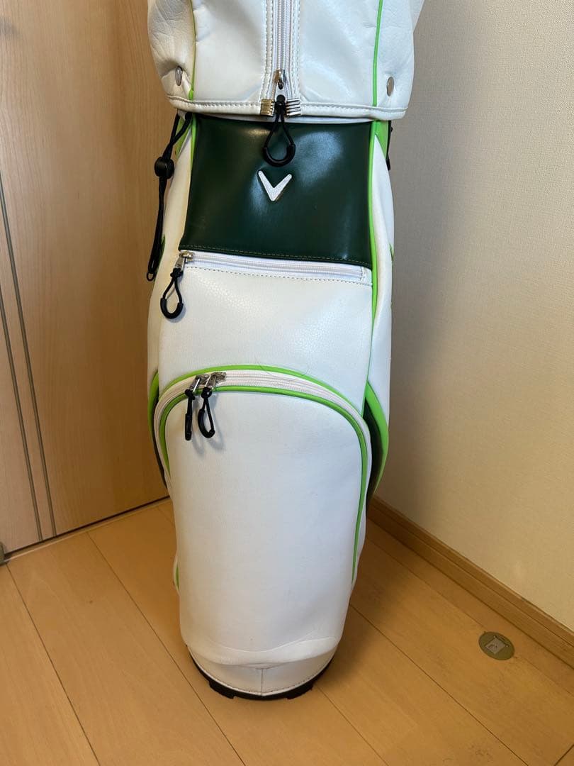 Callaway キャディバッグ ホワイト・グリーン