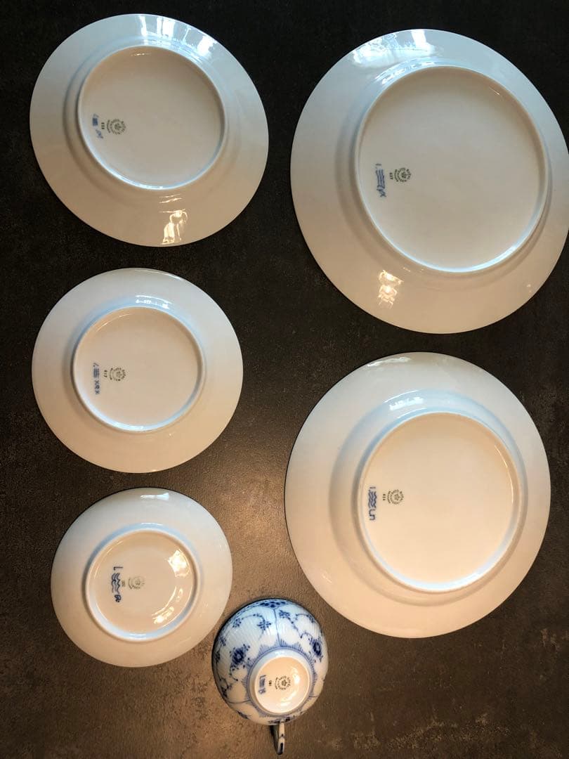 ロイヤルコペンハーゲン　ハーフレース　食器セット