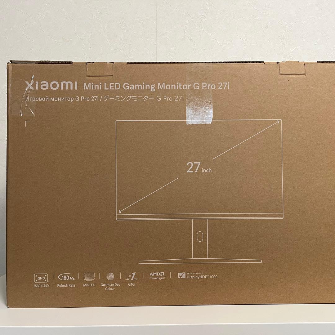 【そーちゃん】Xiaomi G Pro 27i WQHD