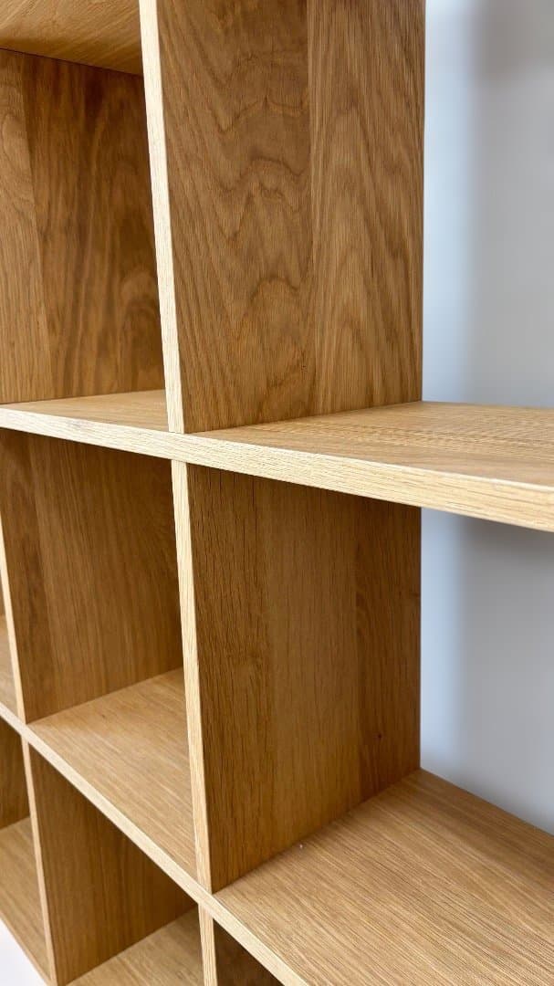 無印良品 スタッキングシェルフセット・３段×３列・オーク材