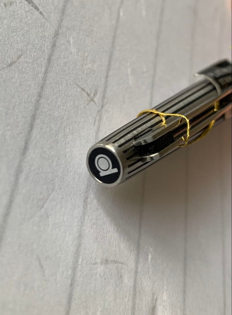 PLATINUM 万年筆 廃番 蝕刻軸 18Kペン先