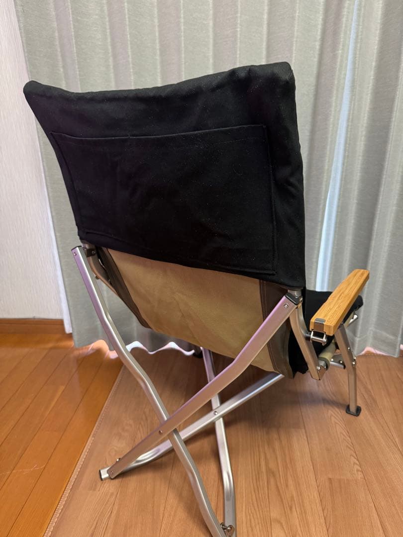 スノーピーク　ローチェア30 カーキ&アームレスト