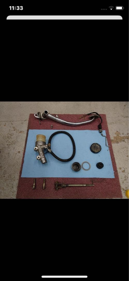 リーチ　 KZ1000用リアブレーキペダル、マスターセット