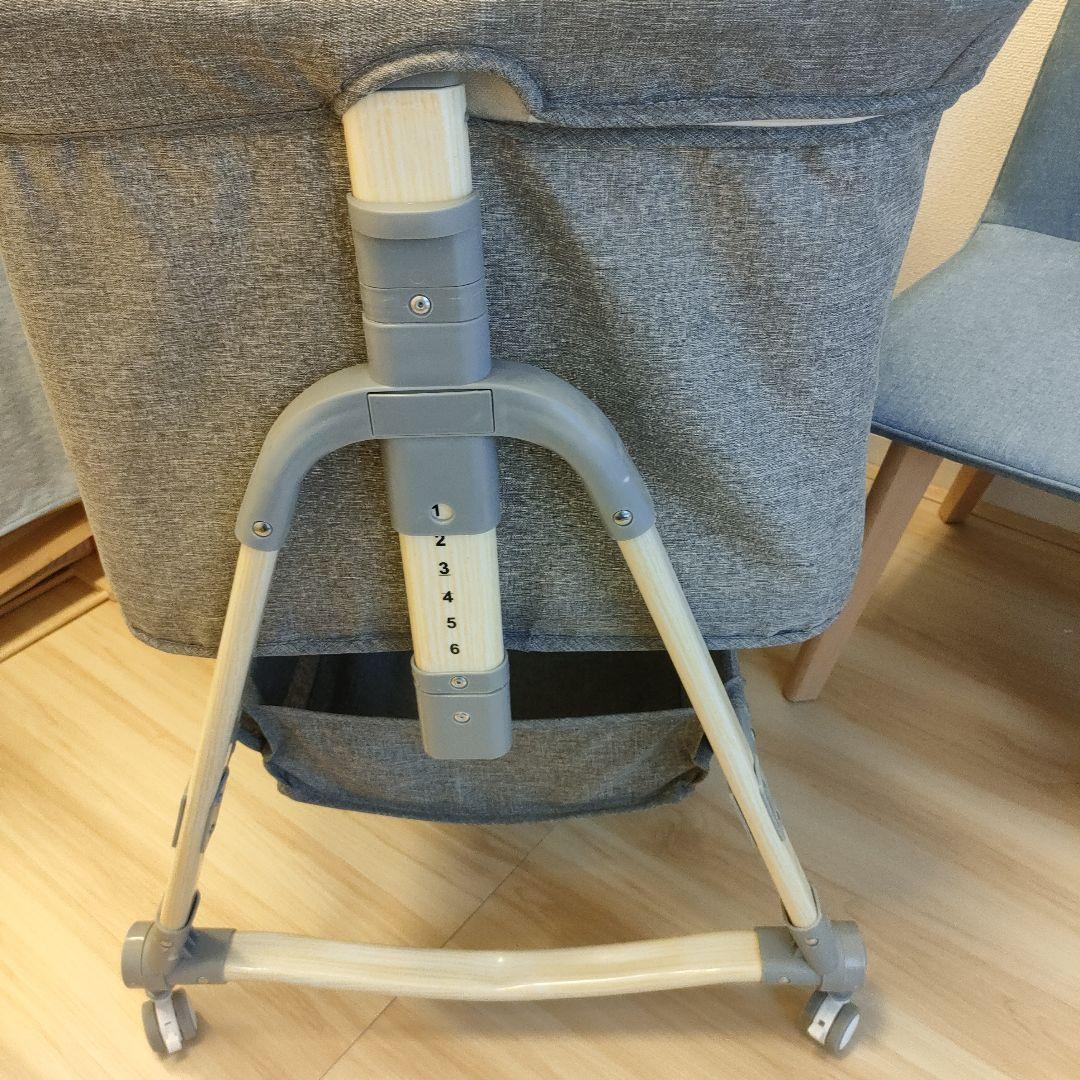 Onhvup 添い寝ベビーベッド 折りたたみ 高さ調整