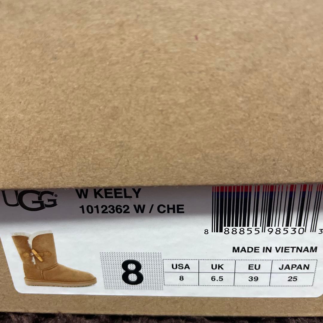 UGG 25センチ　キャメルムートンブーツ