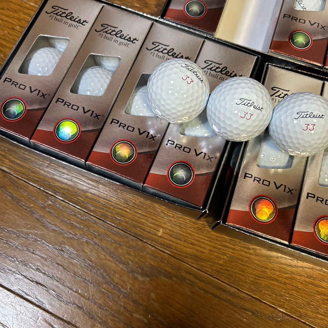 タイトリストプロV1x未使用のボールです￼ 3ケース販売です。￼