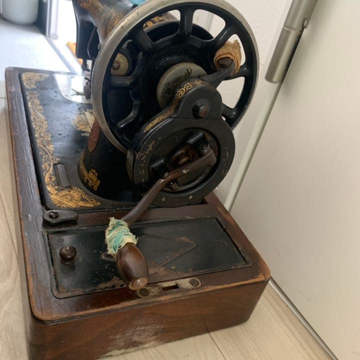 1923年製　スコットランド　クライドバンク工場　ビンテージ　シンガー　ミシン