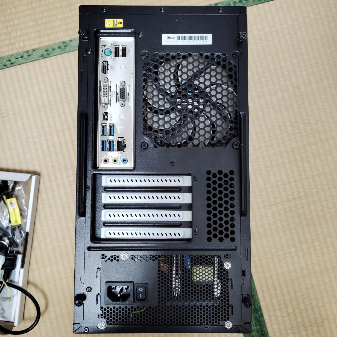 極美品　サイコムPC　Core i5-9400　メモリ16GB　SSD512GB