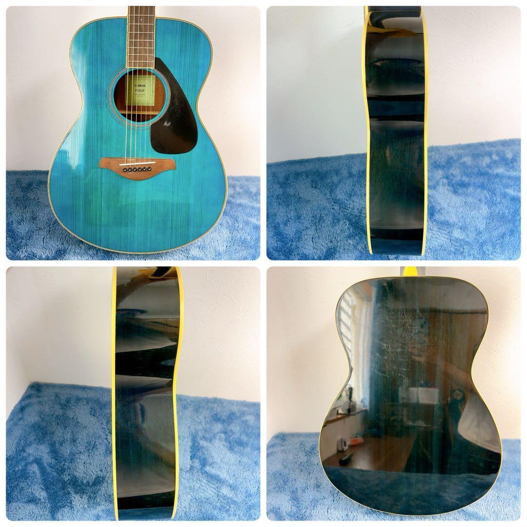 トミーYAMAHA FS820 アコースティックギター ブルー