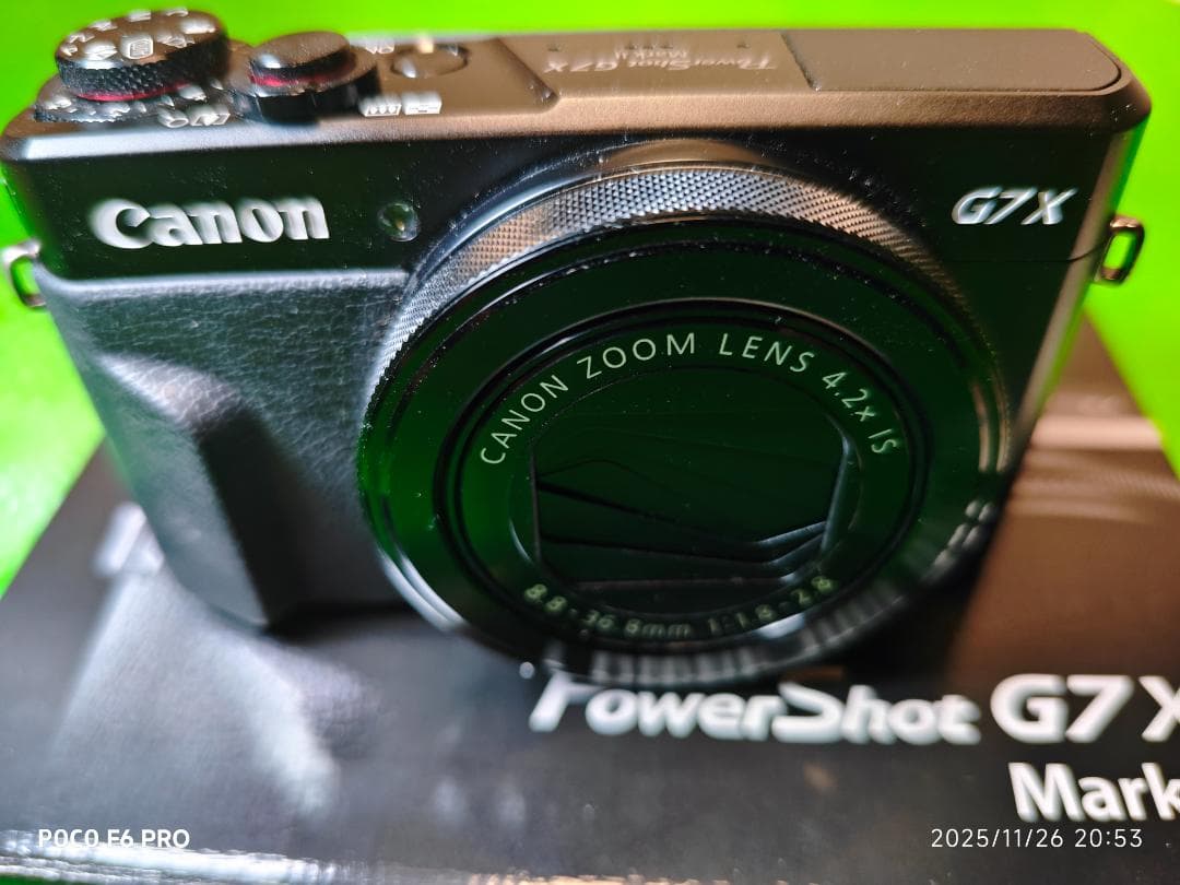 チ*プ様 【中古完動品】Canon PowerShot G7 X Mark II