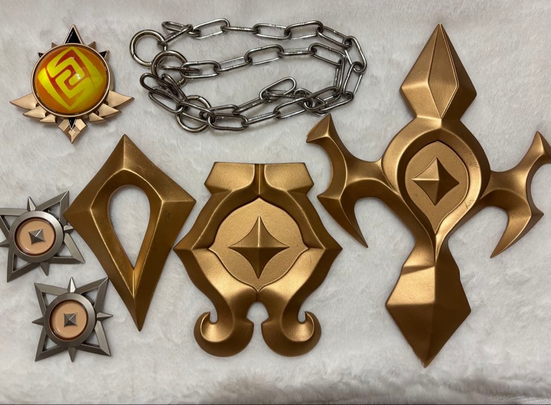 原神 アルベド 三分妄想 フルセット コスプレ衣装Sサイズ、靴、ウィッグ