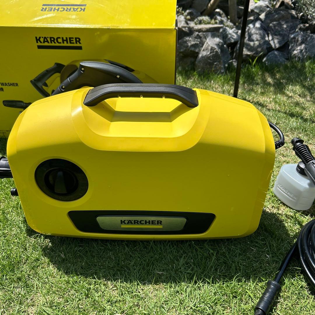 【超美品】KARCHER K2 サイレント 高圧洗浄機本体