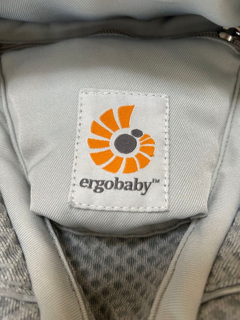 クリーニング済 エルゴベビー エルゴ 抱っこ紐 オムニブリーズ パールグレー