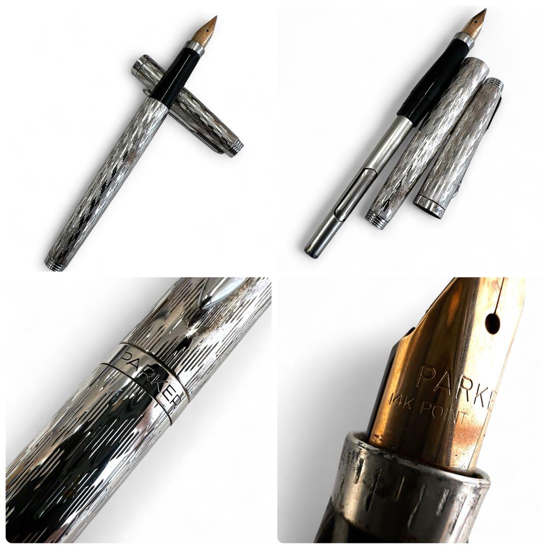 万年筆 5本セット PARKER / PILOT / ペン先14Kあり