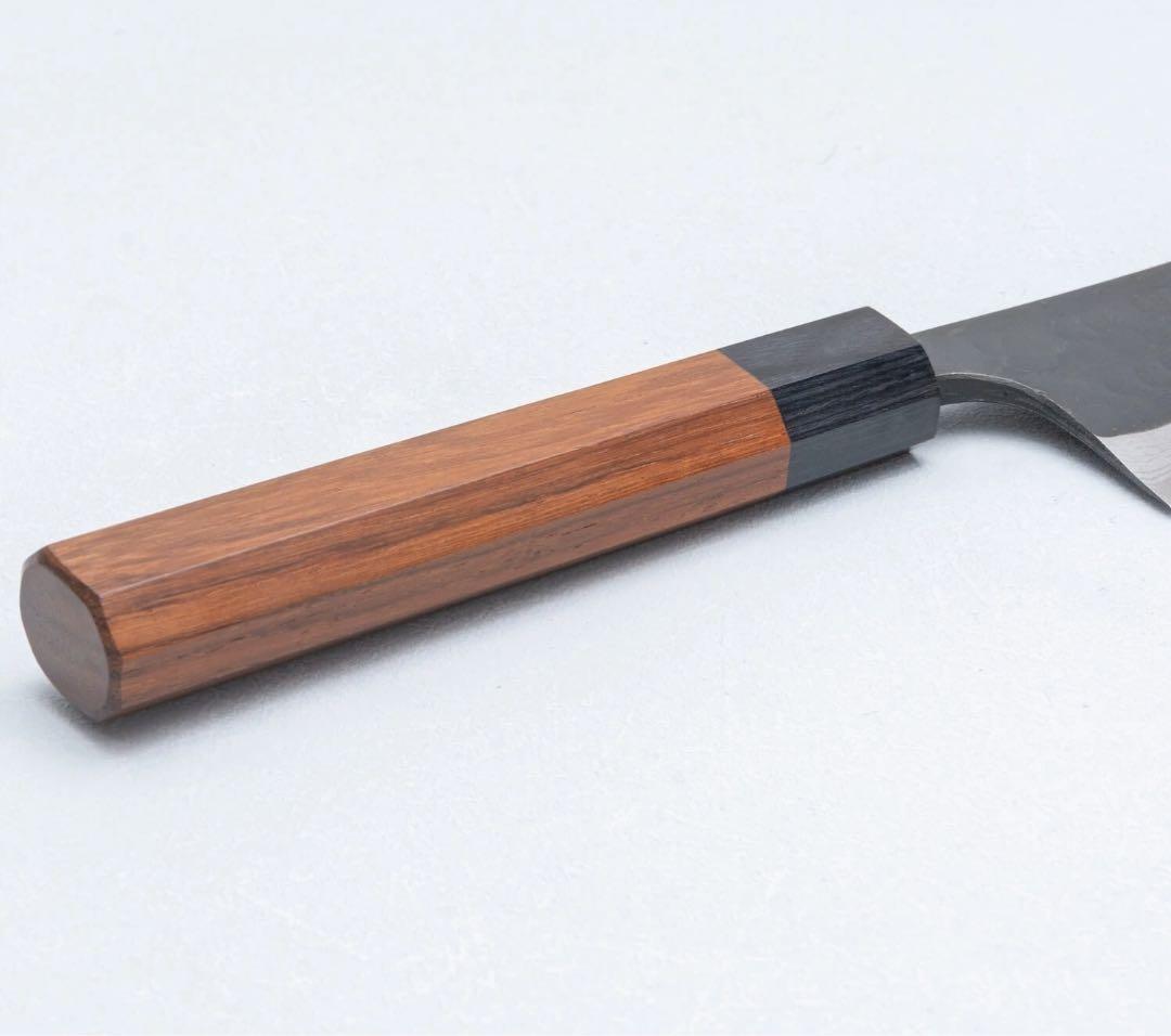 山本刃物　槌目　黒打ちスーパー青紙240mm