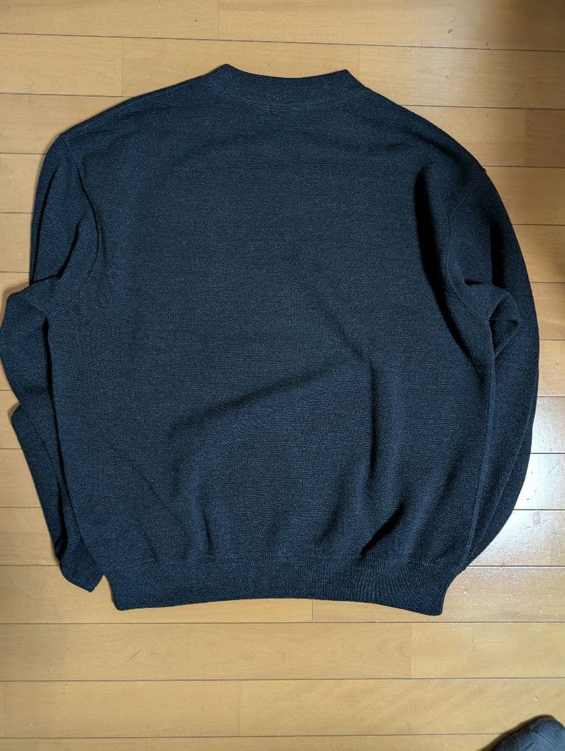 25aw crepuscule コットンウール ニット 鹿の子編み 1