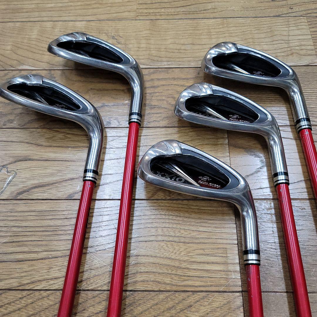 M*u様 ゼクシオ8 アイアンセット 5本 カーボン Rフレックス