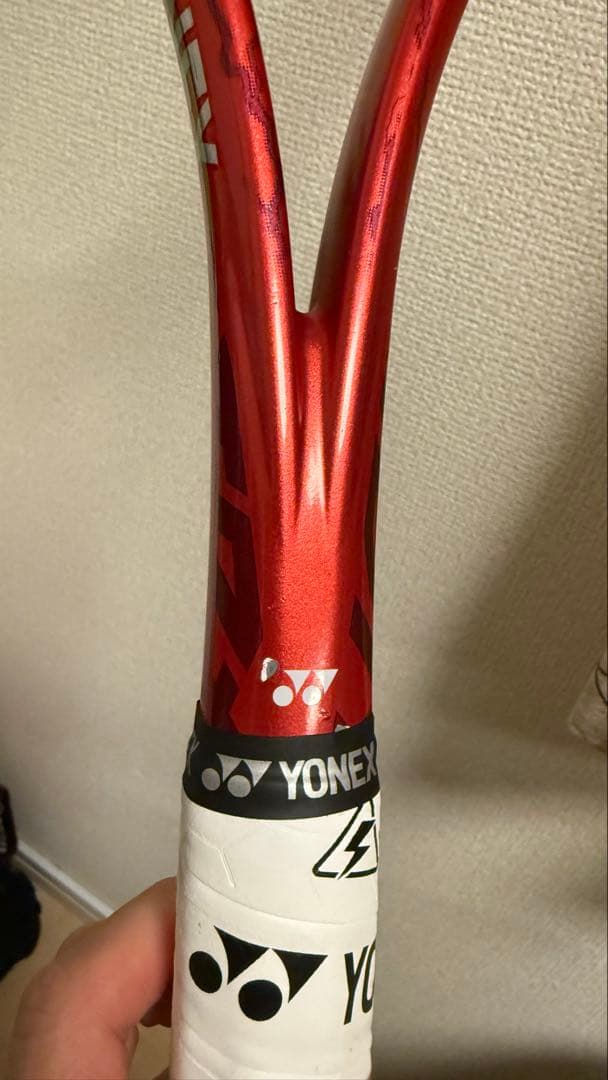 YONEX VOLTRAGE テニスラケット ボルトレイジ 7s 紅(中古)