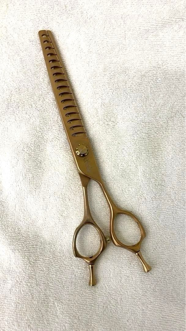 シルバーライン ゴールドパンパン7インチ　シザー　研ぎ後未使用