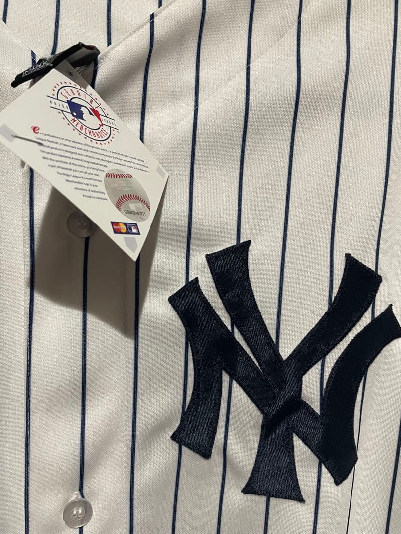 【希少・新品・未着用】MLB ヤンキース マーク・テシェイラ レプリカS