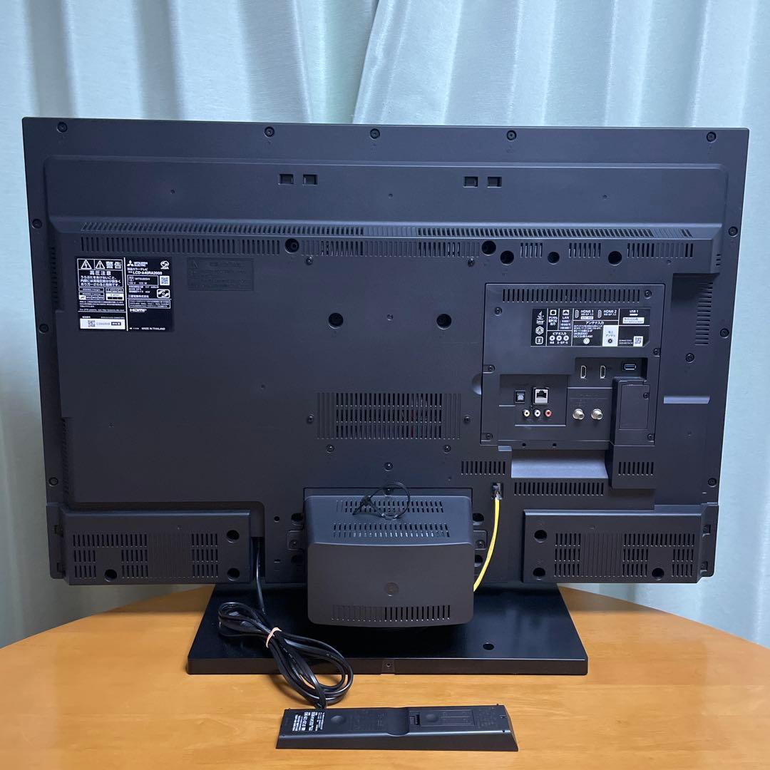 三菱2020年製40型4K/HDD搭載リアルLED液晶テレビ 美品 送料無料