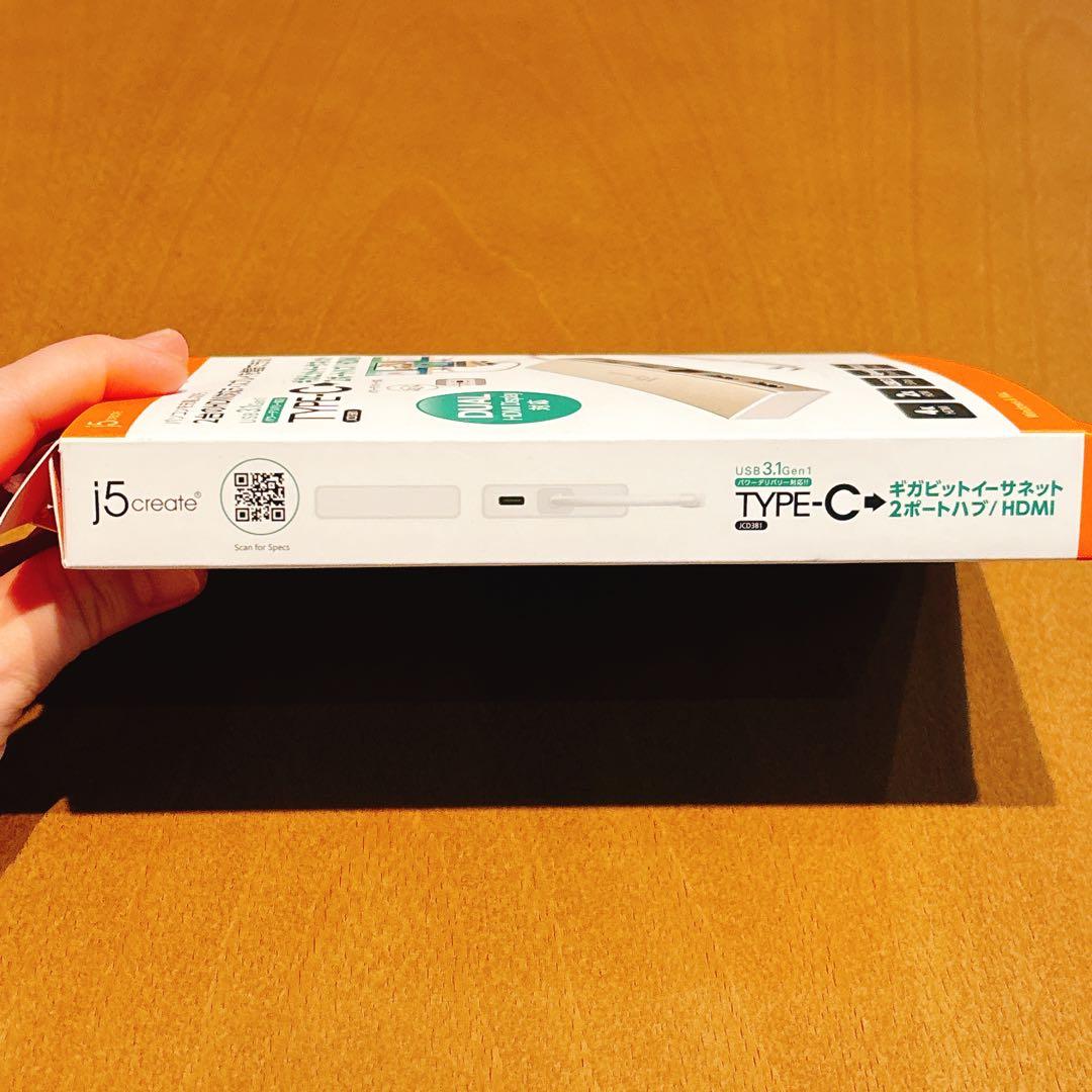 ハブ 変換アダプター j5 create デュアルリンク Type-C HDMI