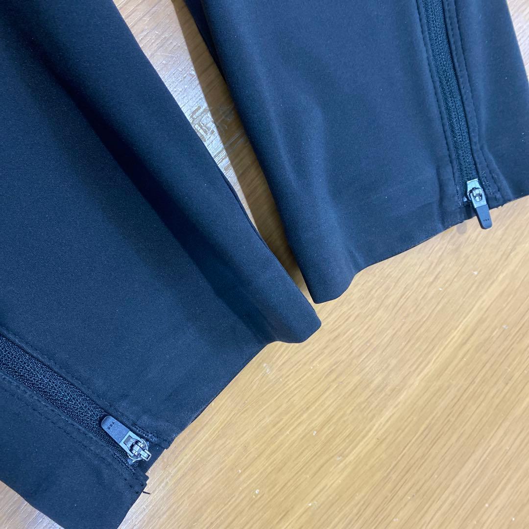 patagonia ウインド シールド パンツ XSサイズ　Black