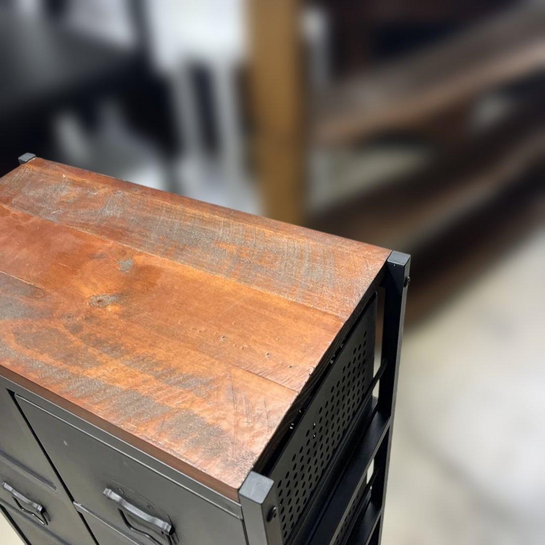 【インダストリアル】ドロワーチェスト◇アイアン◆