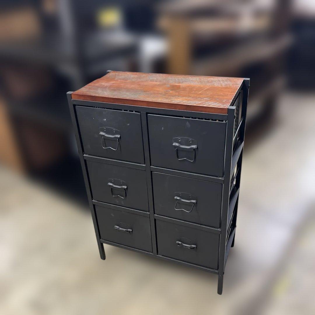 【インダストリアル】ドロワーチェスト◇アイアン◆