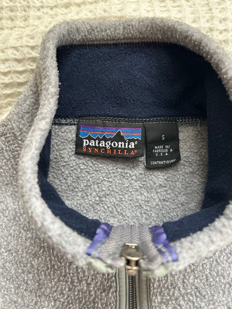 パタゴニア　シンチラフリース　ベスト　made in USA