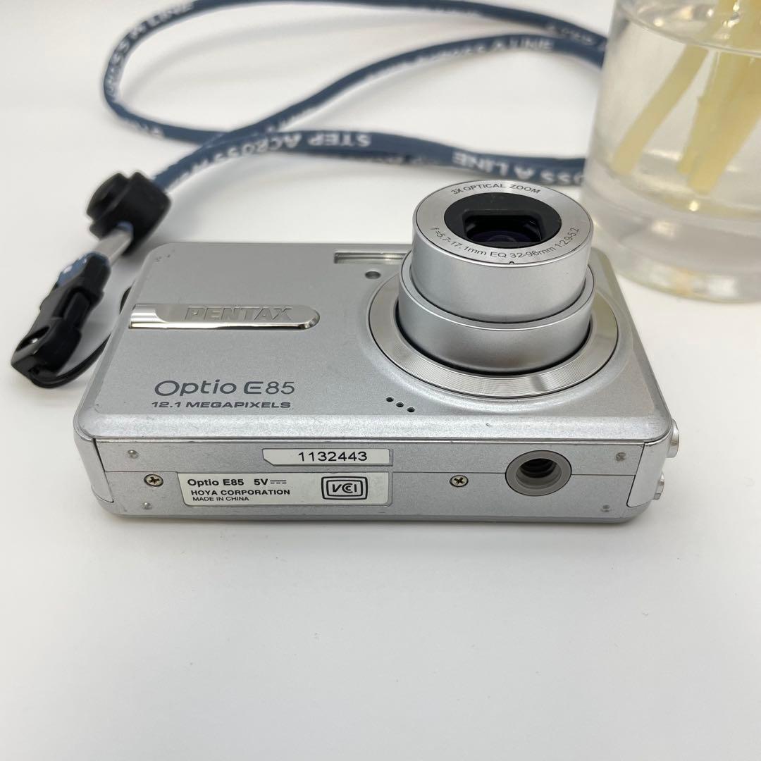 スマホ転送OK✨PENTAX Optio E85✨動作確認済 可愛すぎるコンデジ