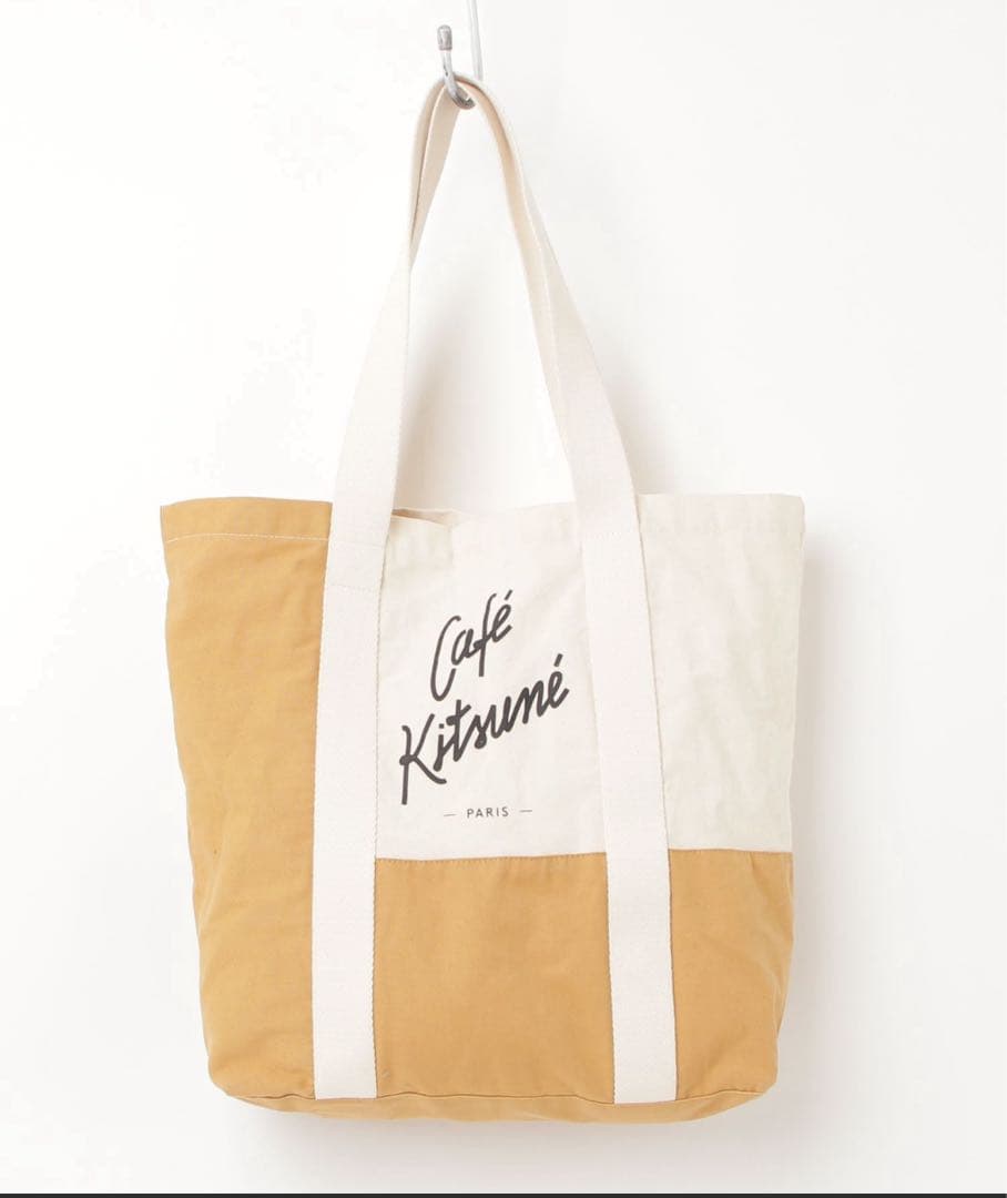 Cafe Kitsuné colorblock tote bag