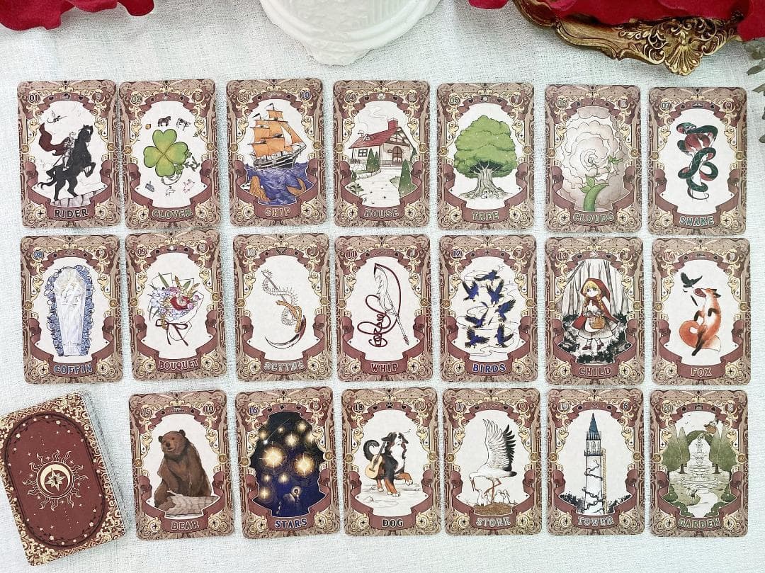 【正規品】超レア✨海外インディーズデッキ✨おとぎ話の夢のルノルマンカード