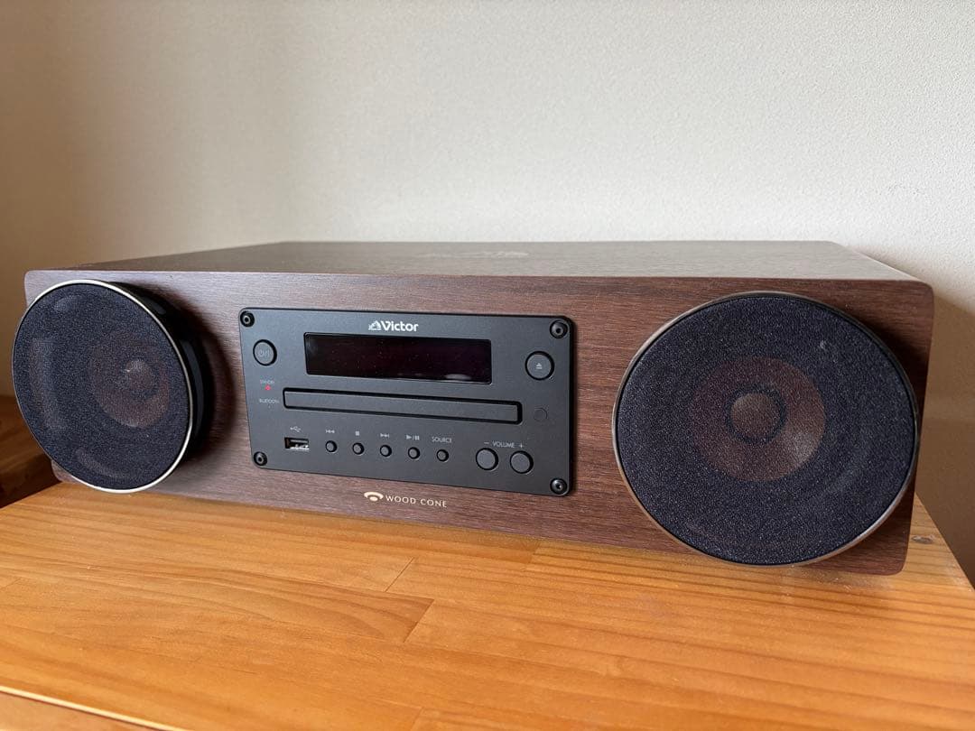 【値下げ】Victor EX-D6 ウッドコーンコンポ2025年10月購入