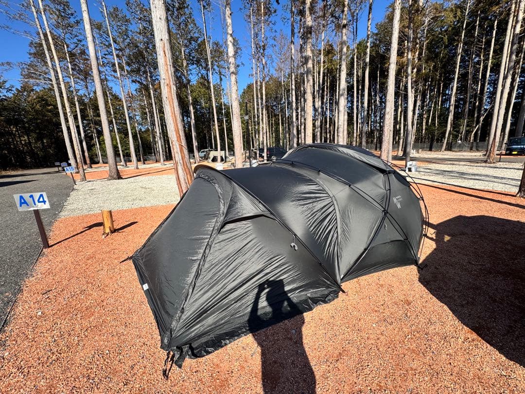 ミニマルワークス　シェルターg チャコール ベスティビュール付き