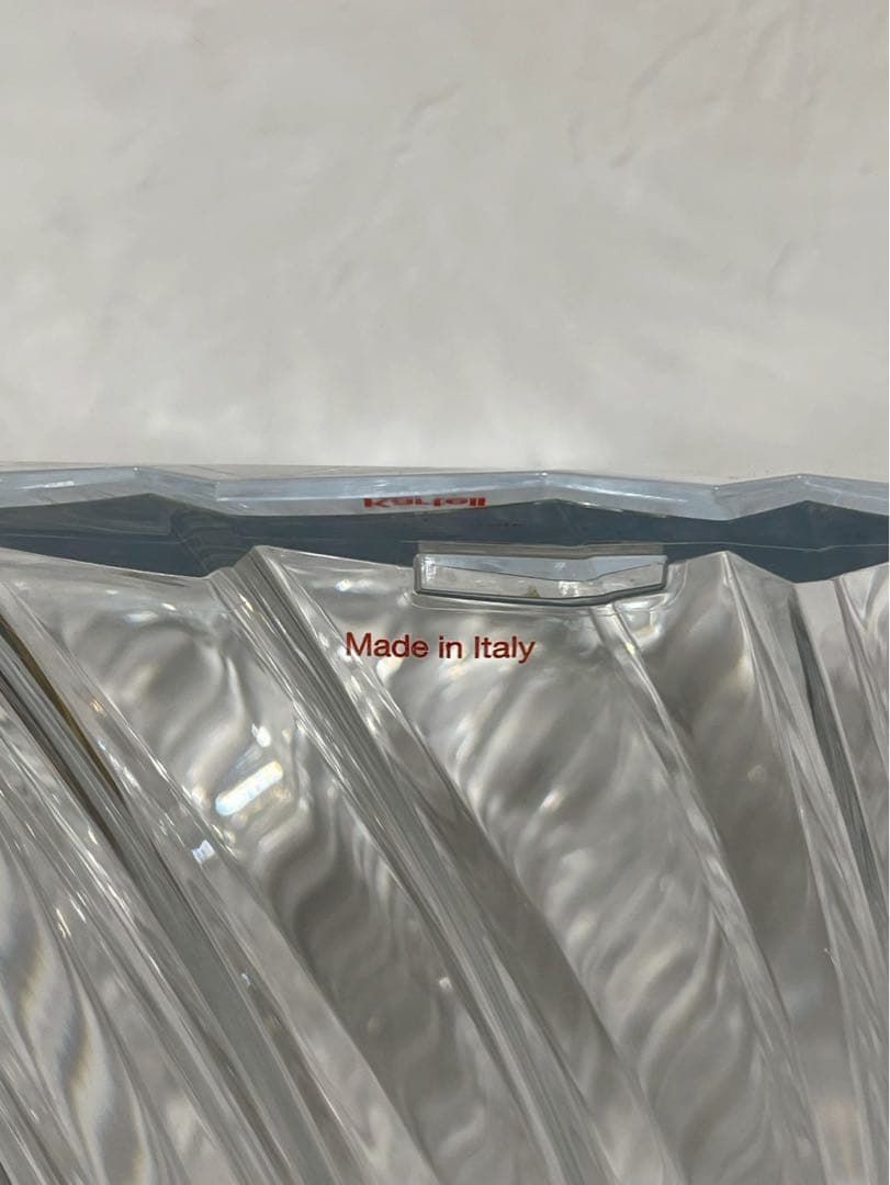 Kartell Sparkle スツール クリスタル 吉岡徳仁 イタリア