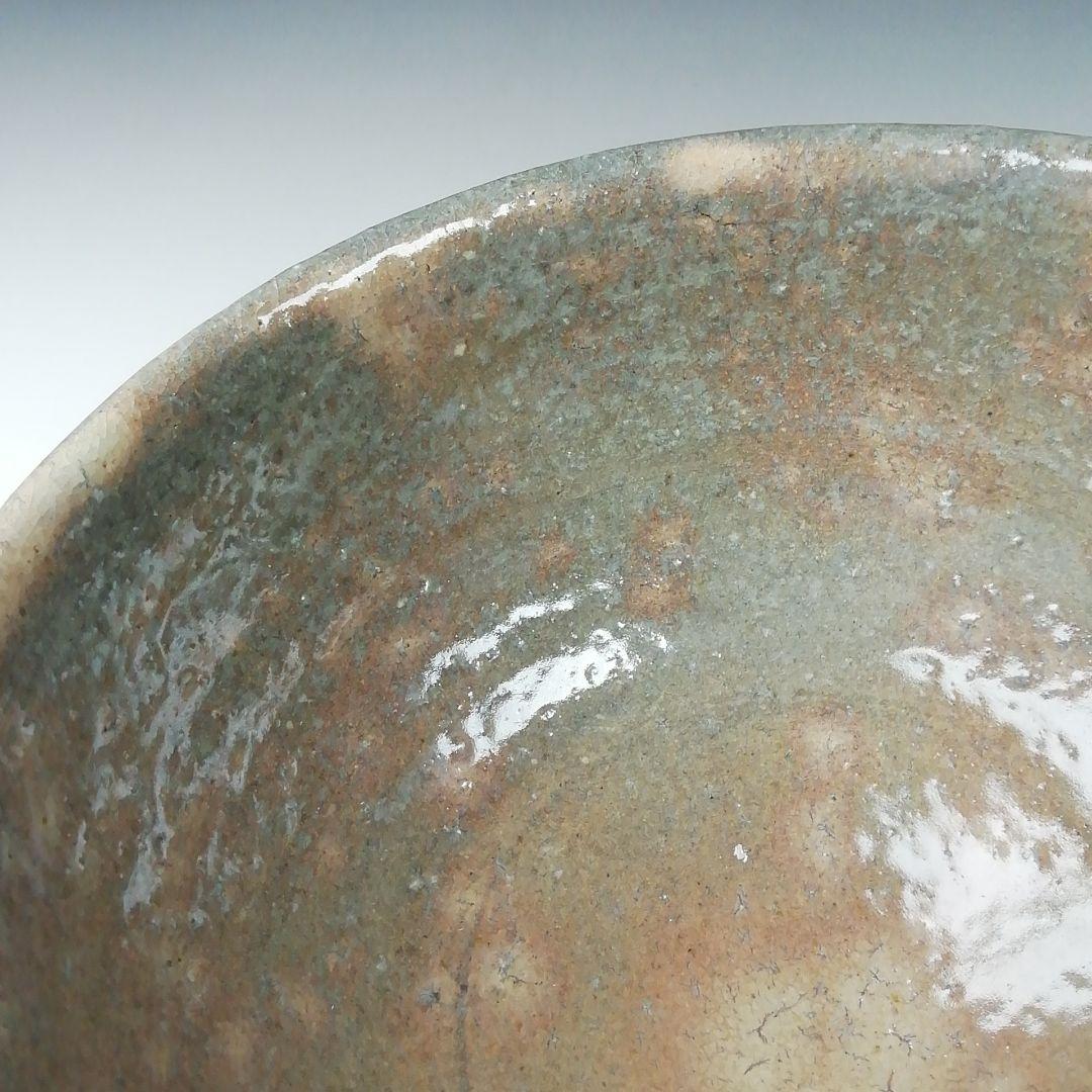 Ｔ５０２　茶碗　『萩茶碗』『天龍窯　服部陶炎 造』　共箱　抹茶碗　茶道具