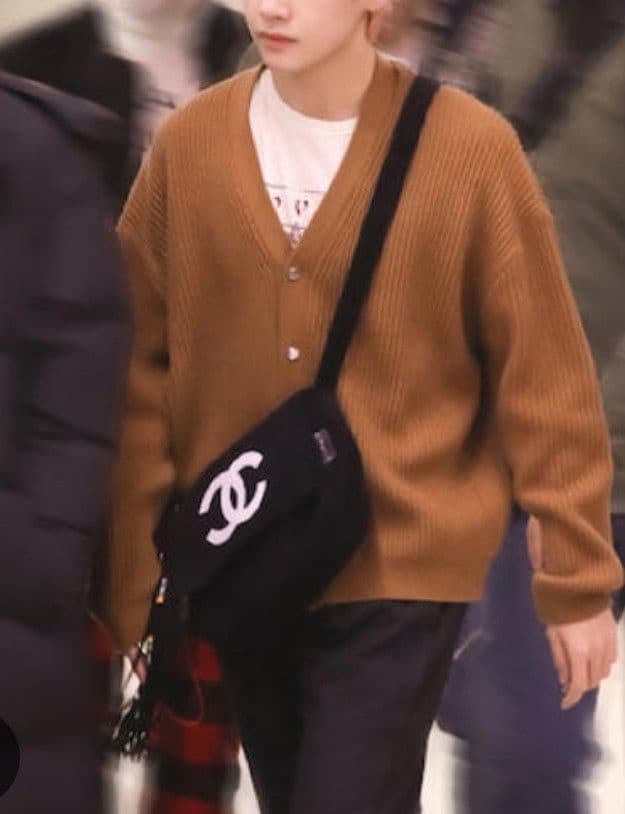 シャネル パイル生地 ショルダーバッグ ホワイト ノベルティ