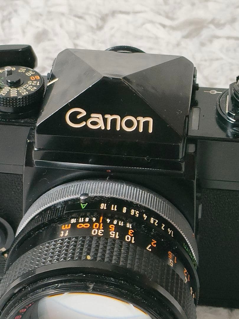 Canon F-1 フィルム FD50mm 1.4 レンズ付き