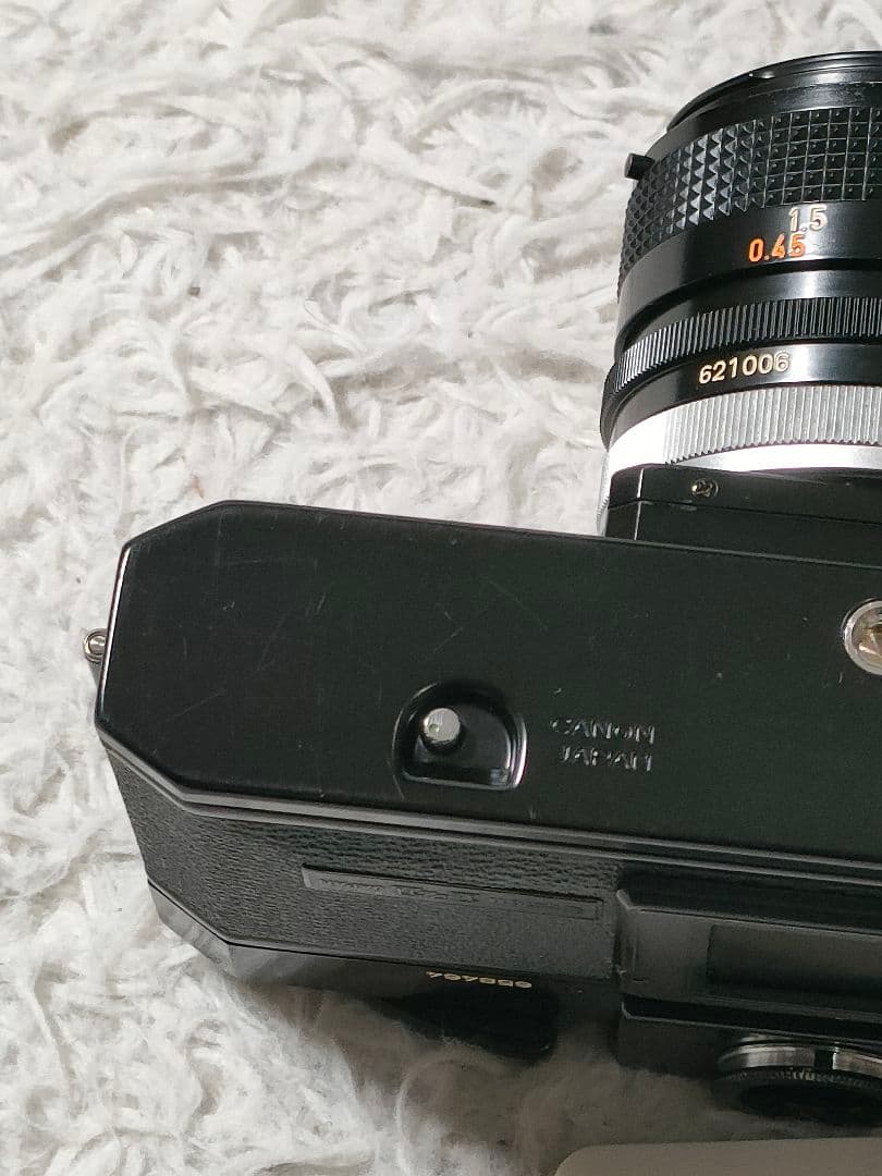 Canon F-1 フィルム FD50mm 1.4 レンズ付き
