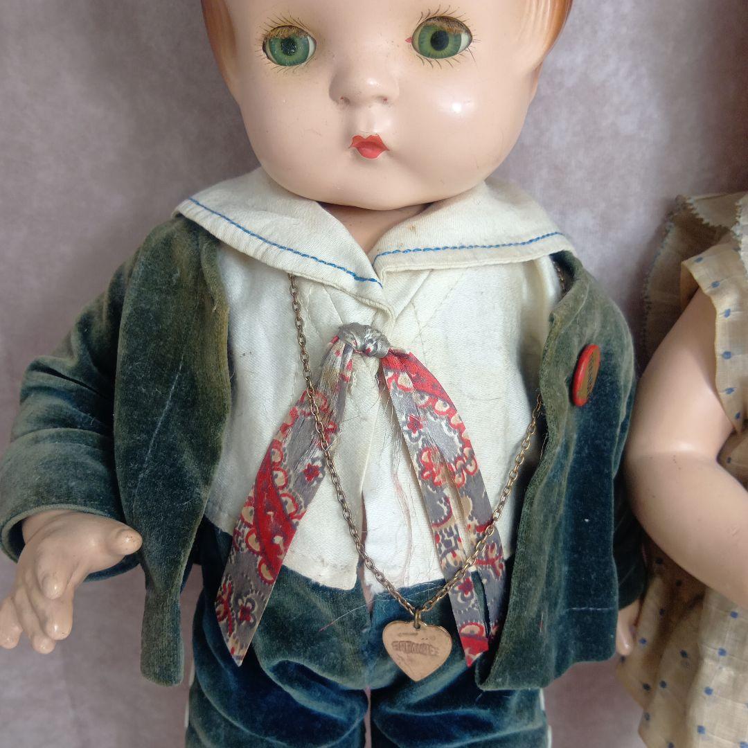 最終♥ふたり仲良しPATSY ANN 2体set アンティークコンポジション