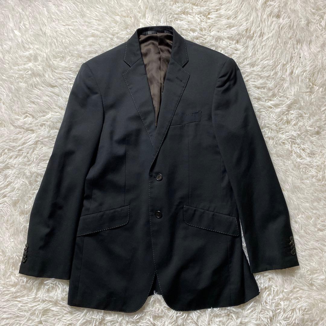 しのかりポールスミス セットアップ　スーツ　花柄　高級生地　ステッチ加工