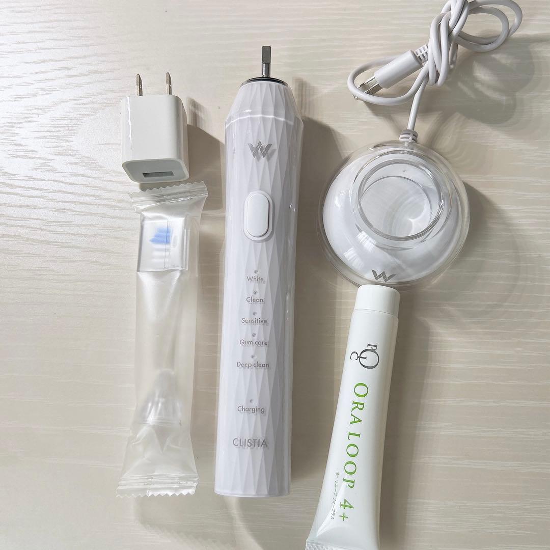 WHITE ESSENCE CLISTIA 電動歯ブラシ