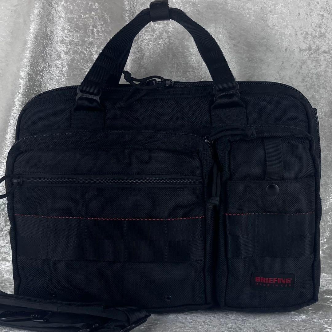 完売品 美品 ブリーフィング トゥモローランド別注 A4ライナー ブラック 通勤